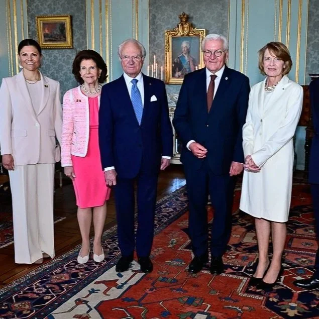 German Presidential Couple visits Sweden 