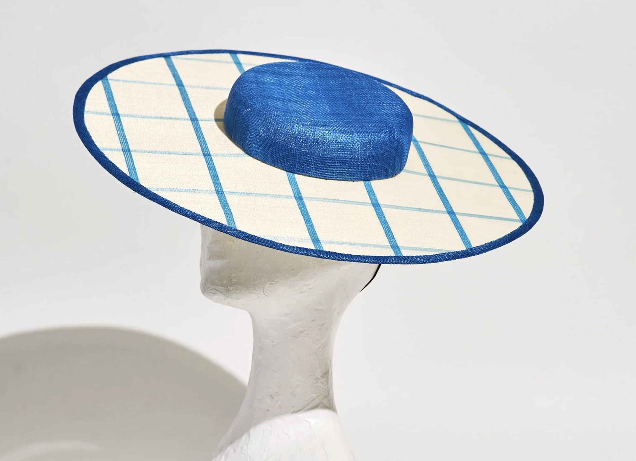 Sarah Cant Couture Millinery Bondi Hat in Blue
