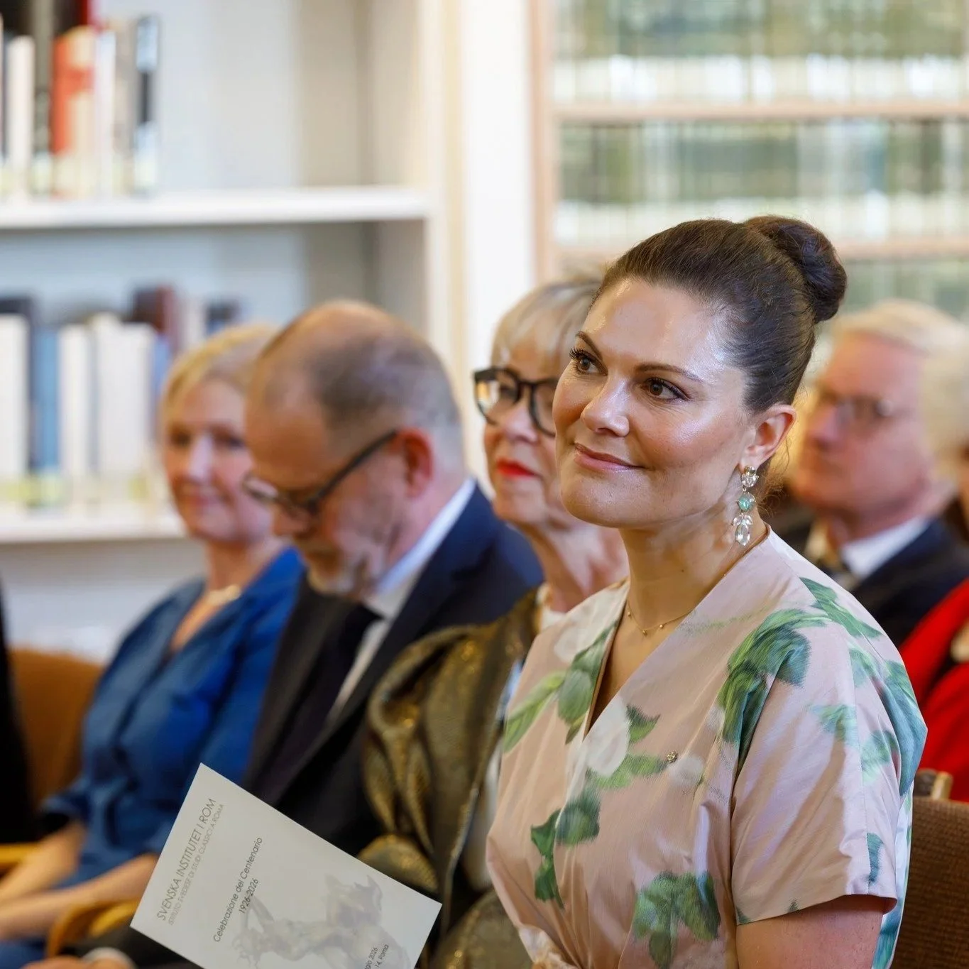 Crown Princess Victoria marks Swedish Institute in Rome's 100th anniversary