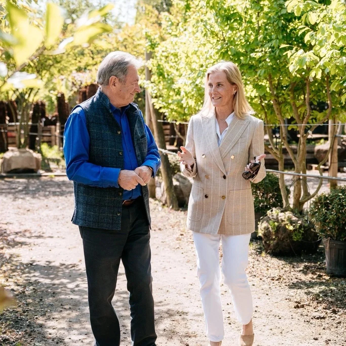 The Duchess of Edinburgh co-designs Royal Windsor Flower Show garden