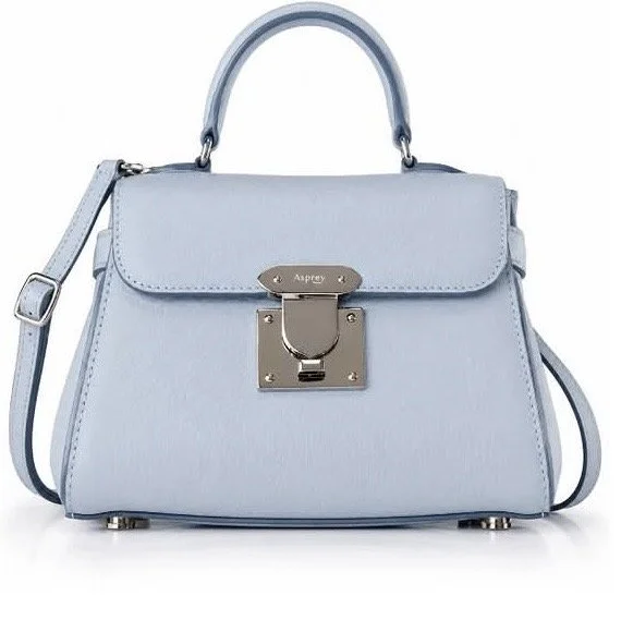 Asprey London 167 Mini Bag in Blue