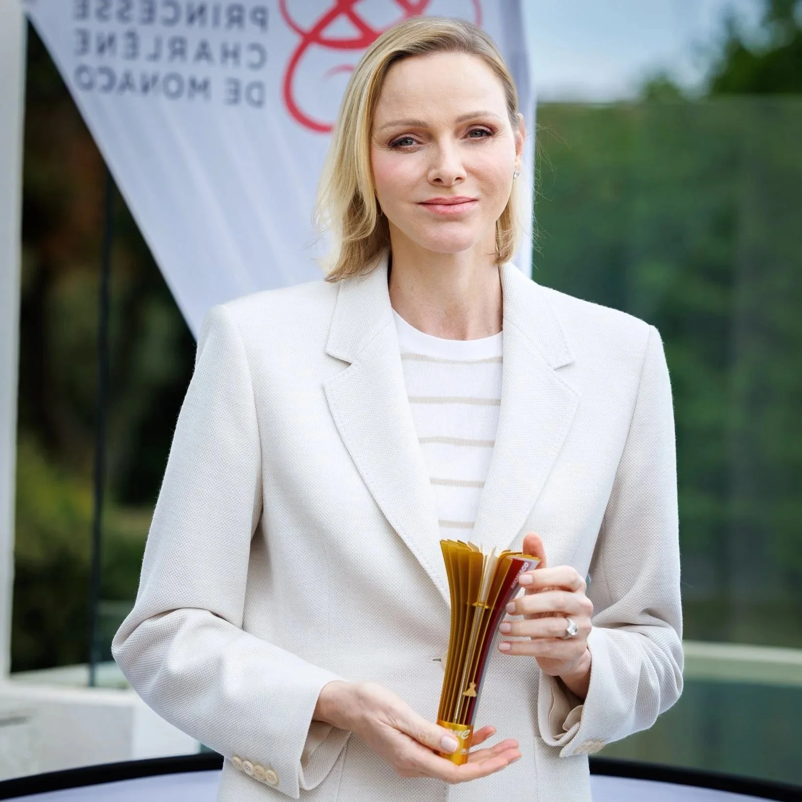Prince Albert and Princess Charlene attend Formula E Monte-Carlo Tee Prix 