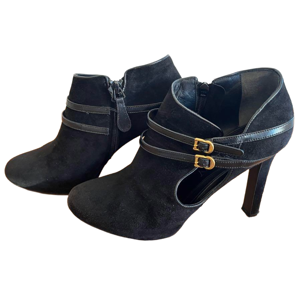 McQ by Alexander McQueen Buckle Ankle Boots.png