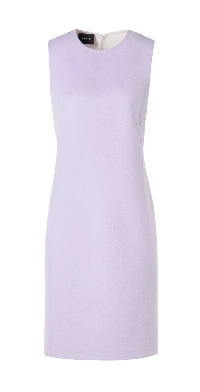 Akris Cashmere Silk Double-Face Sheath Dress