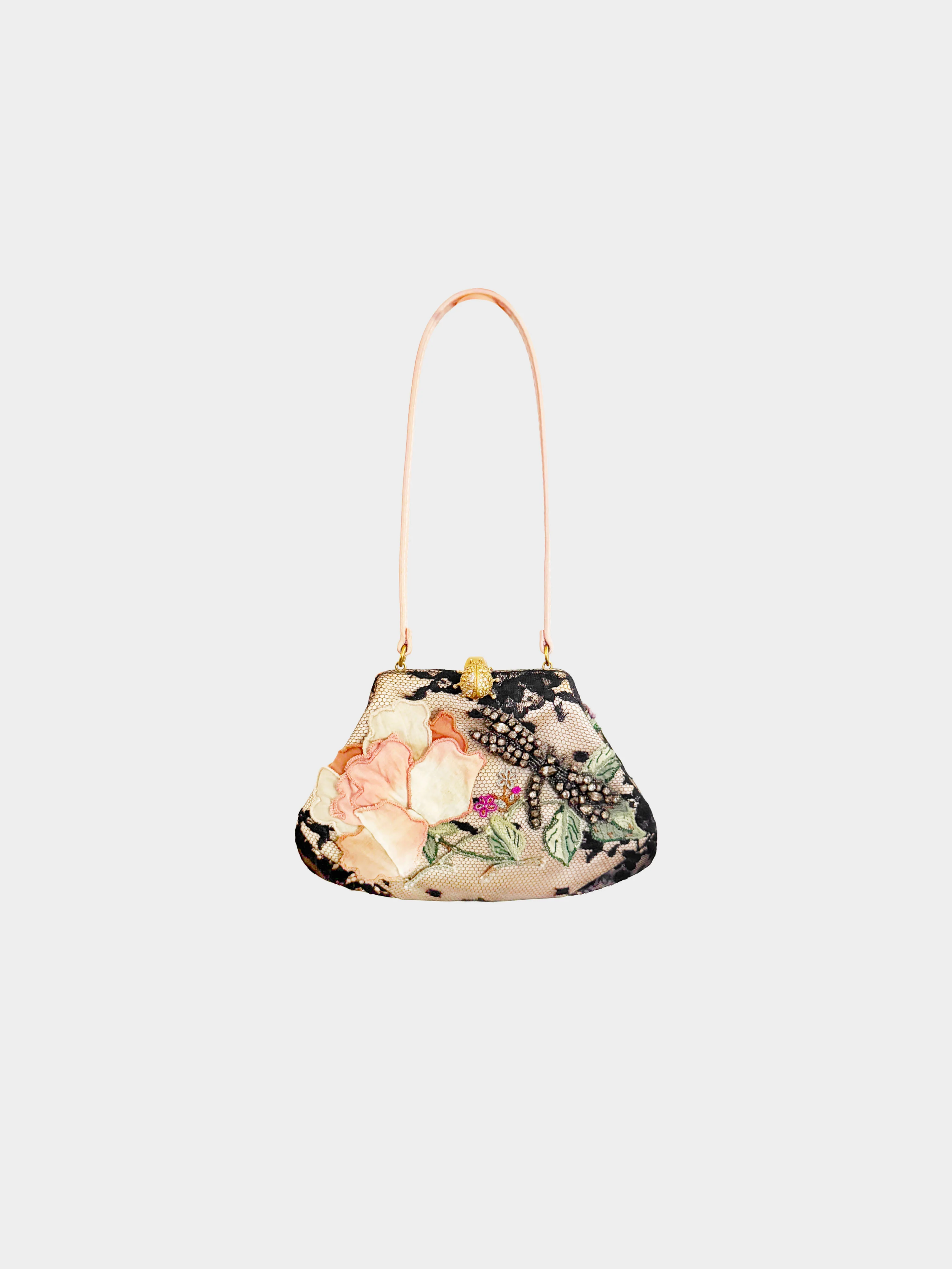 Valentino Embellished Floral Evening Bag.png