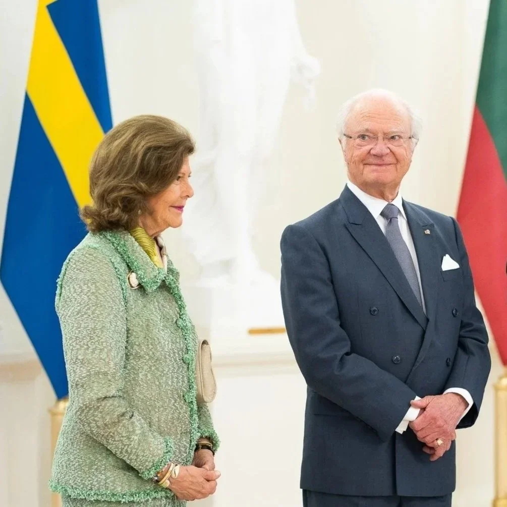 King Carl Gustaf and Queen Silvia visit Lithuania