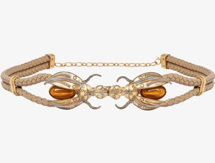 Sonia Petroff Scarab Belt