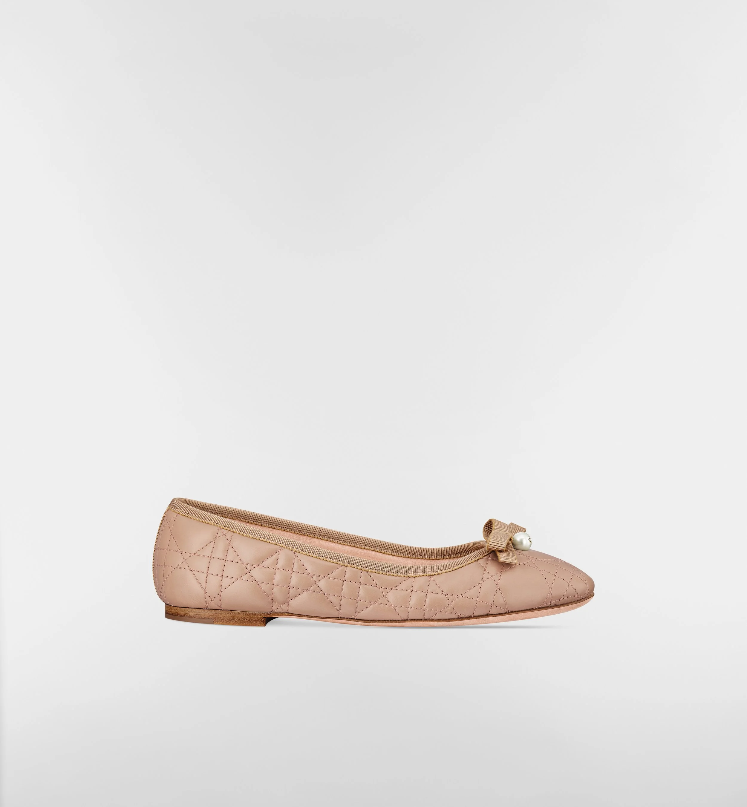 Christian Dior Dior Ballet Flats in Nude Quilted Cannage Calfskin.jpg