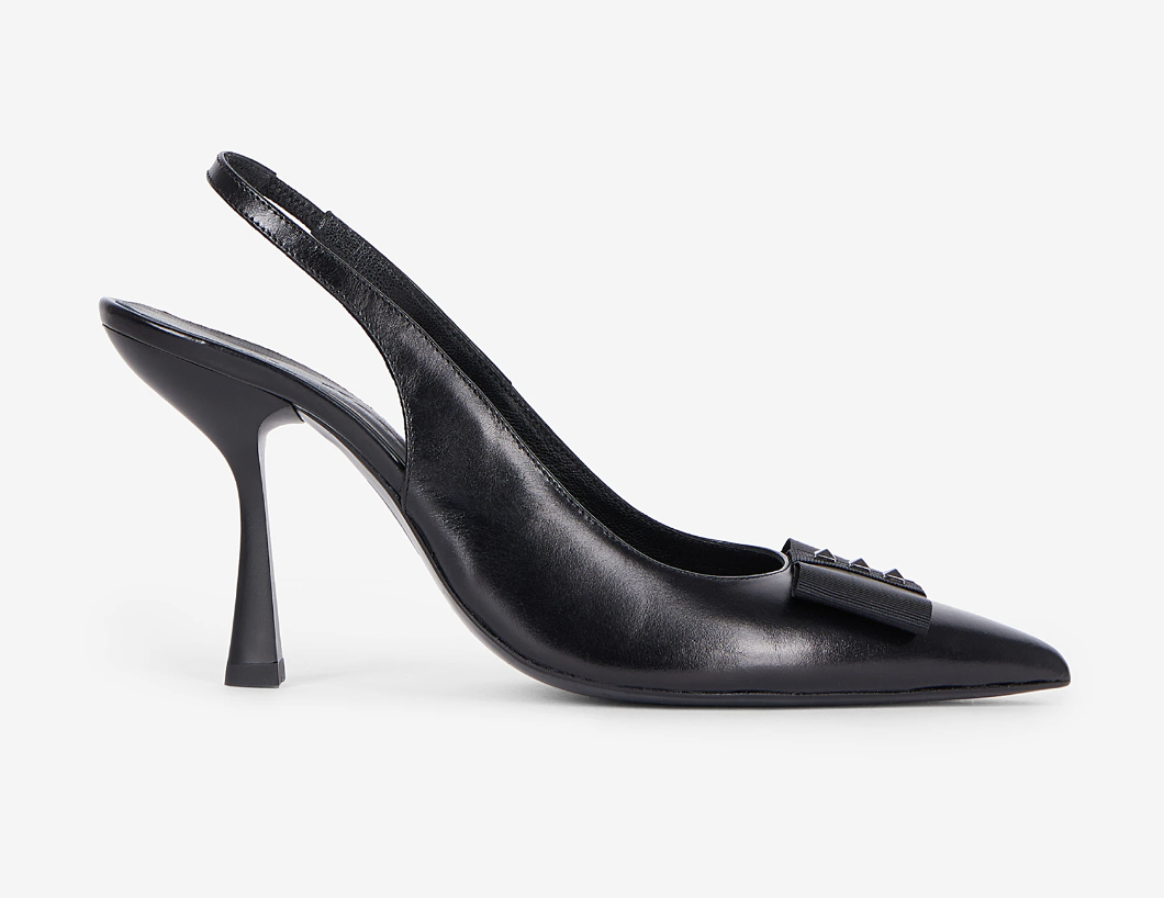 The Kooples Leather Slingback Pumps
