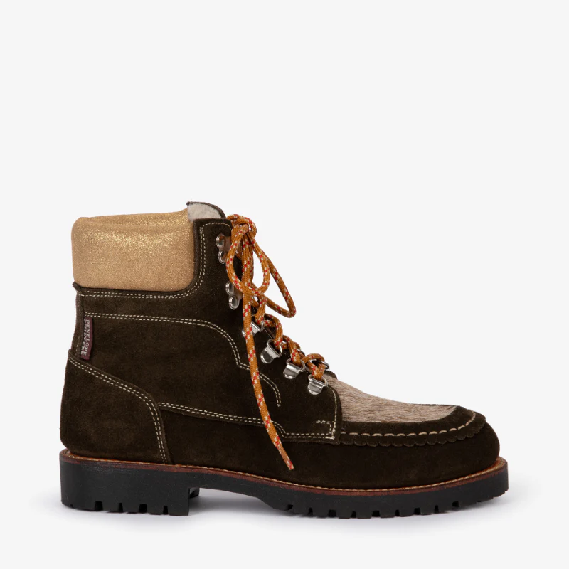 Penelope Chilvers Pioneer Suede Boots in KhakiGold.png