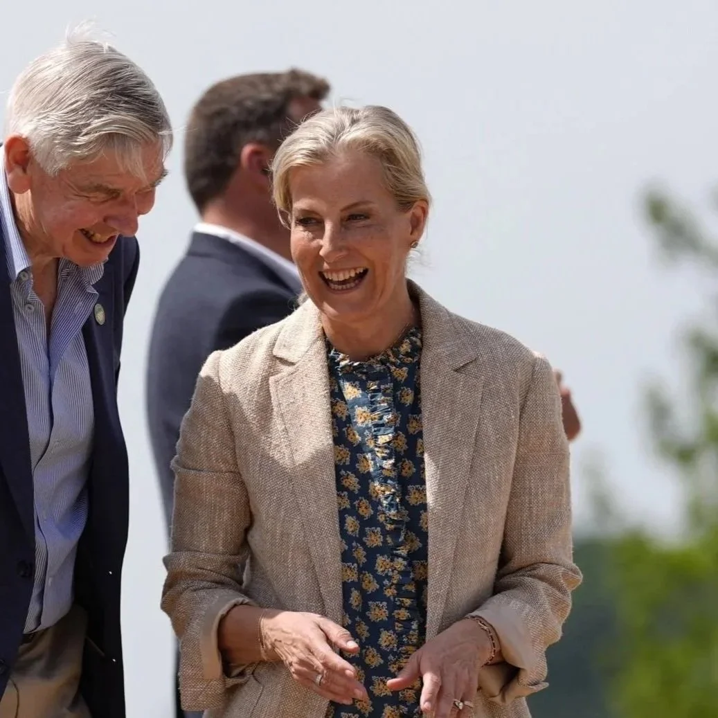 The Duchess of Edinburgh visits Leckford Estate