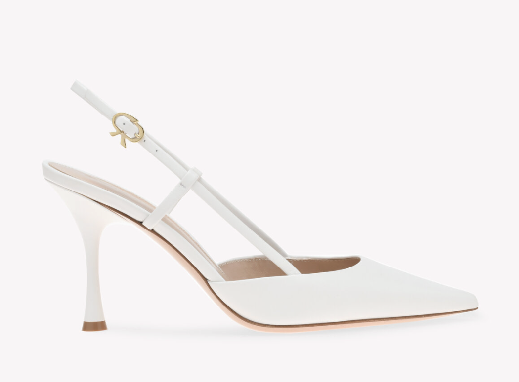 Gianvito Rossi Ascent Pumps in White