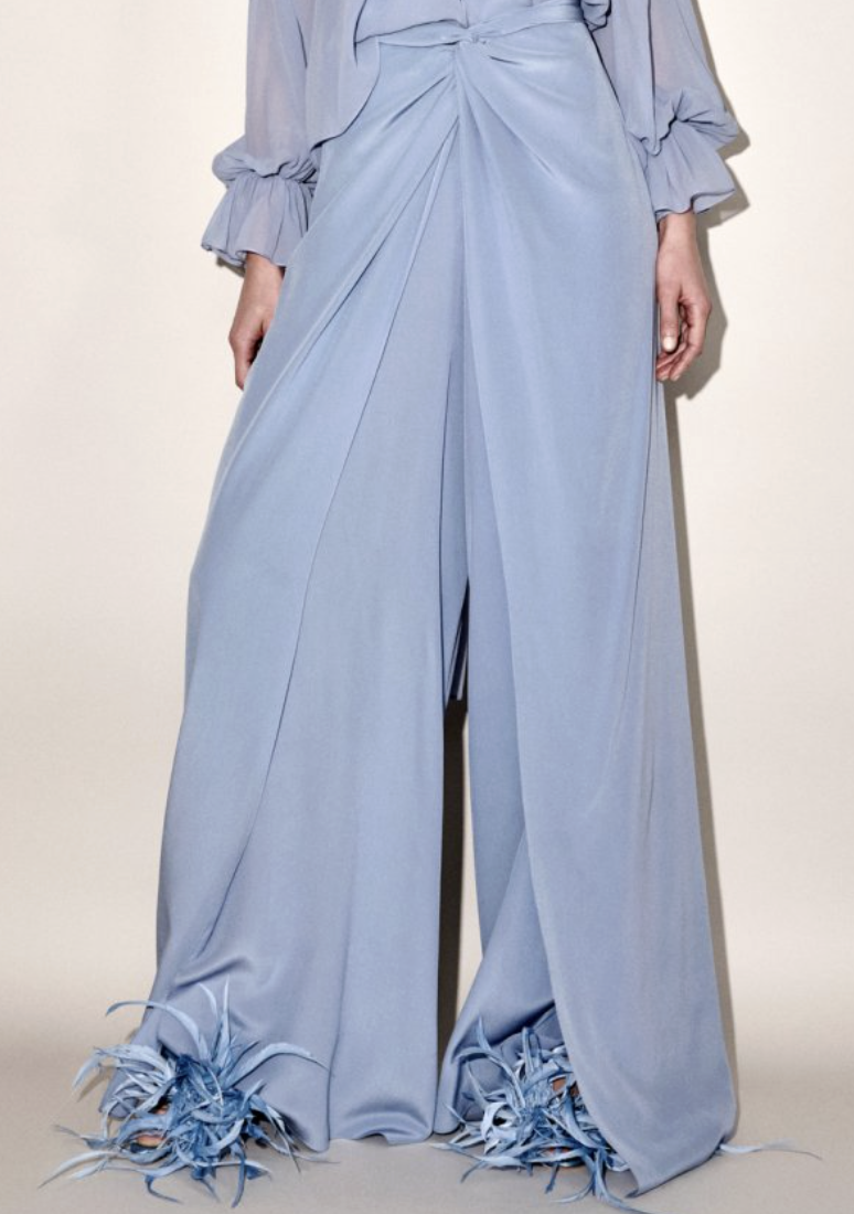 Natan Couture Tika Trousers in Yellow