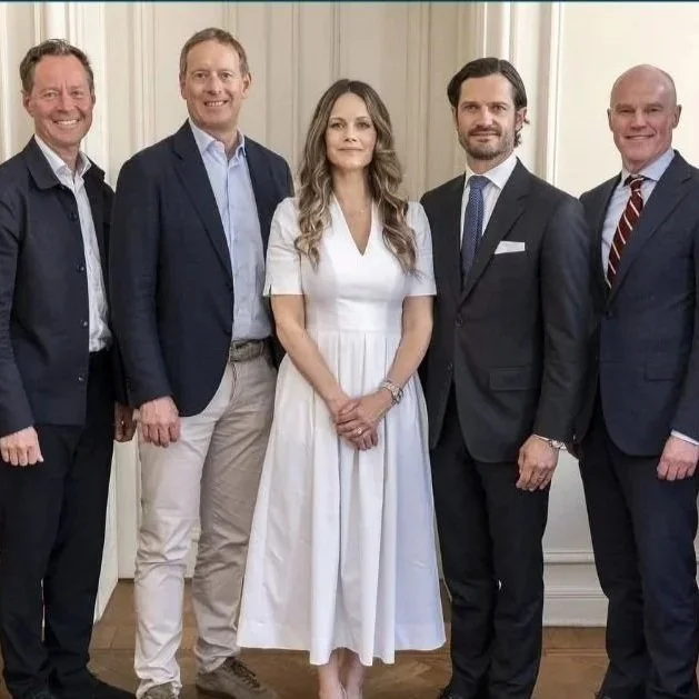Prince Carl Philip and Princess Sofia meet Prince Couple's Foundation partners