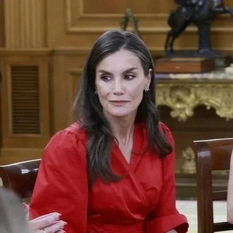 Queen Letizia hosts audiences at Zarzuela Palace
