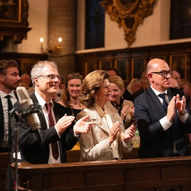 Queen Silvia attends Stockholm Early Music Festival