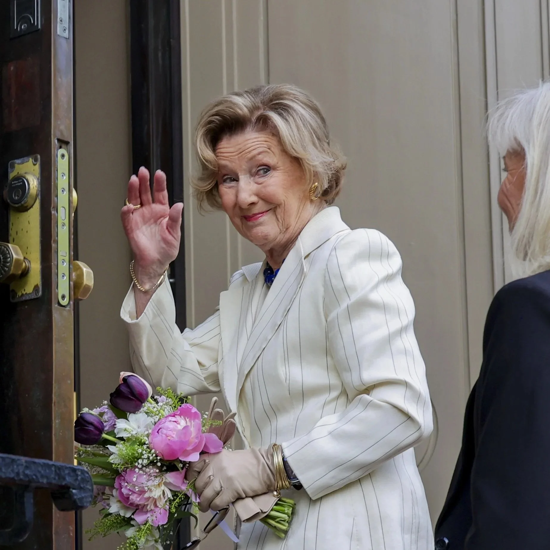 Queen Sonja visits Trondheim Art Museum
