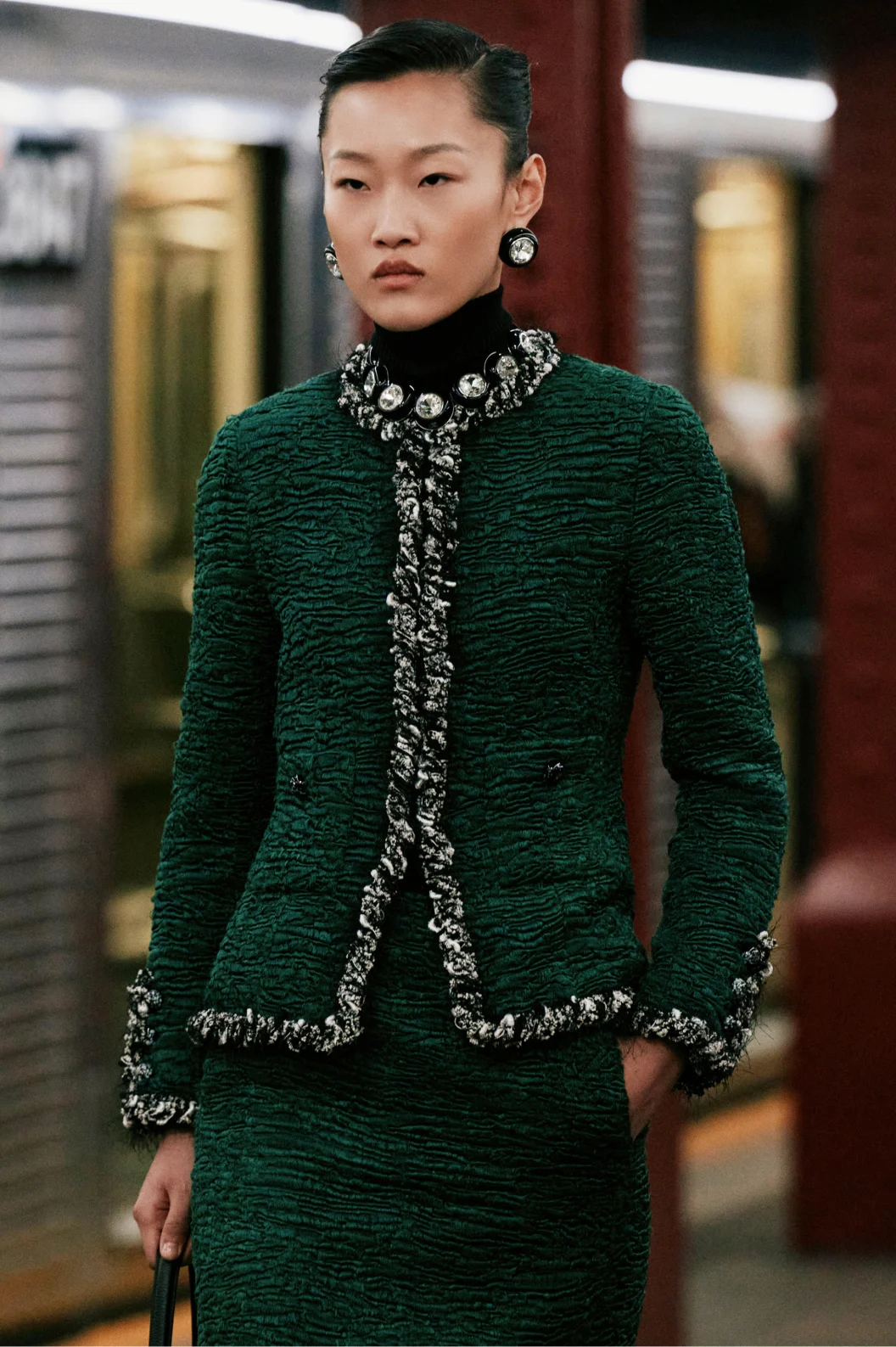 Chanel Silk Jacket with Contrast Trim.png