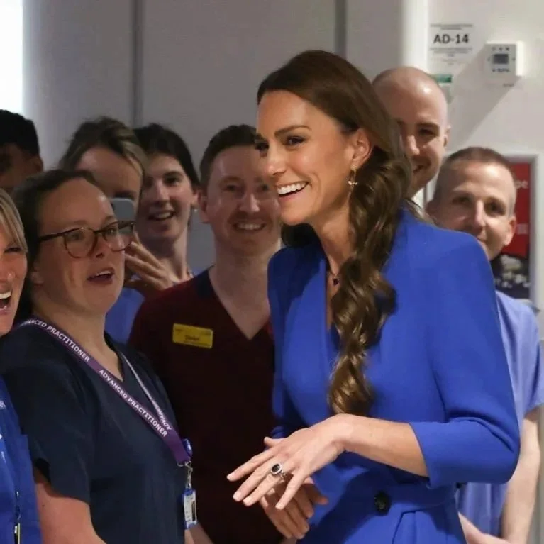 The Princess of Wales visits The Christie