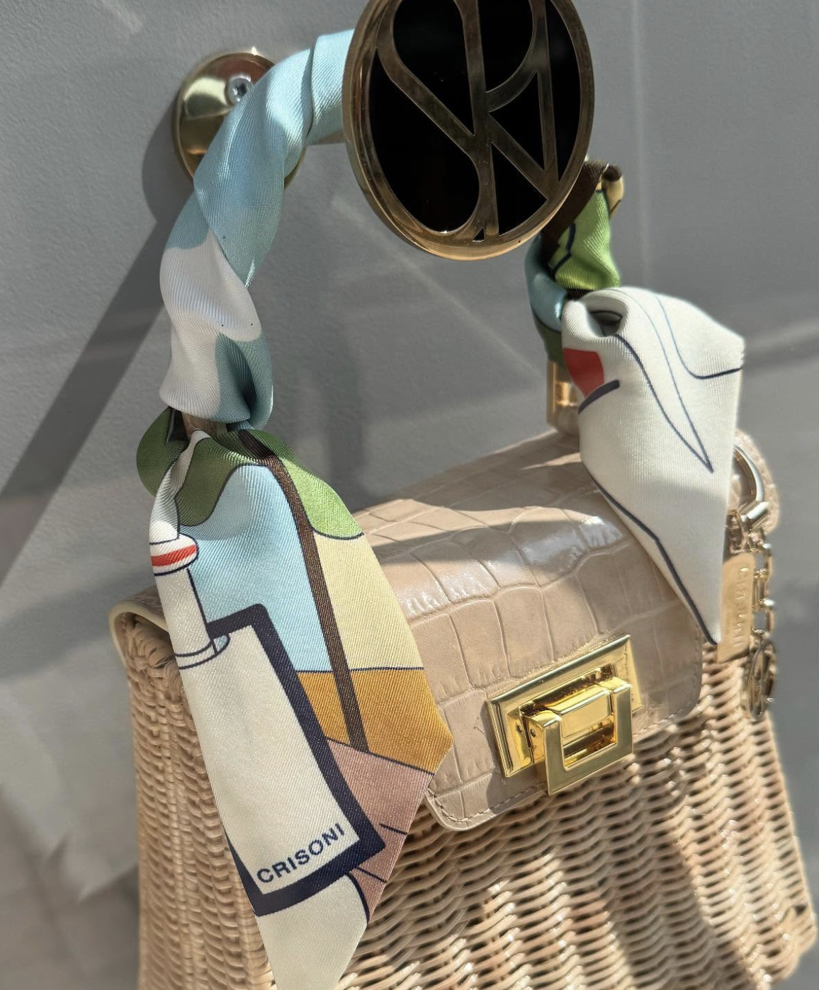 Crisoni Summer Bag in White