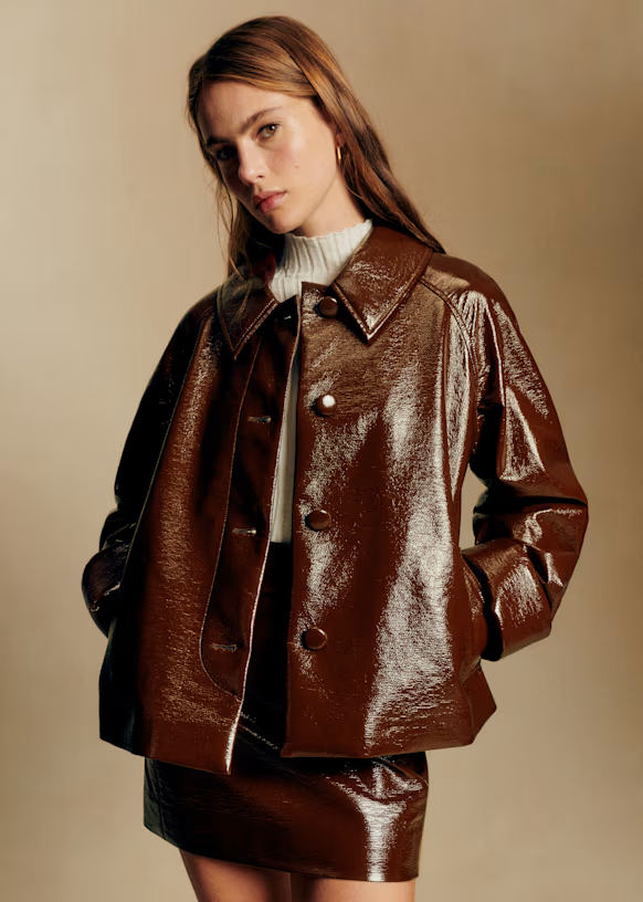 Sézane Robbin Jacket in Chocolate.png