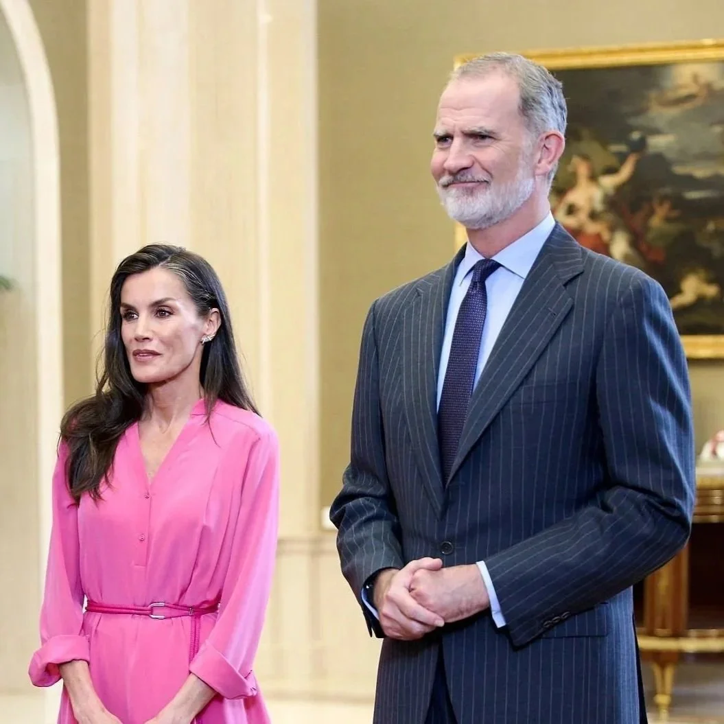 King Felipe and Queen Letizia host audiences at Zarzuela Palace