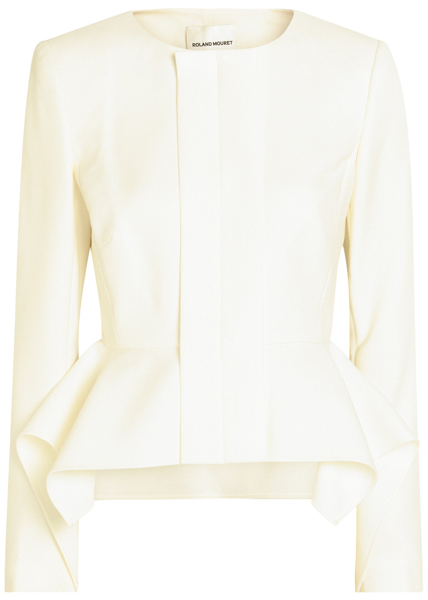 Roland Mouret Peplum Crepe Jacket