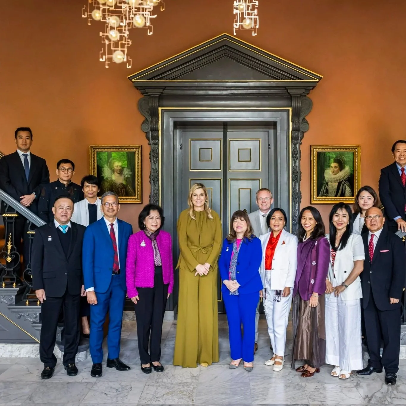 Queen Maxima meets Indonesian Employers Association representatives