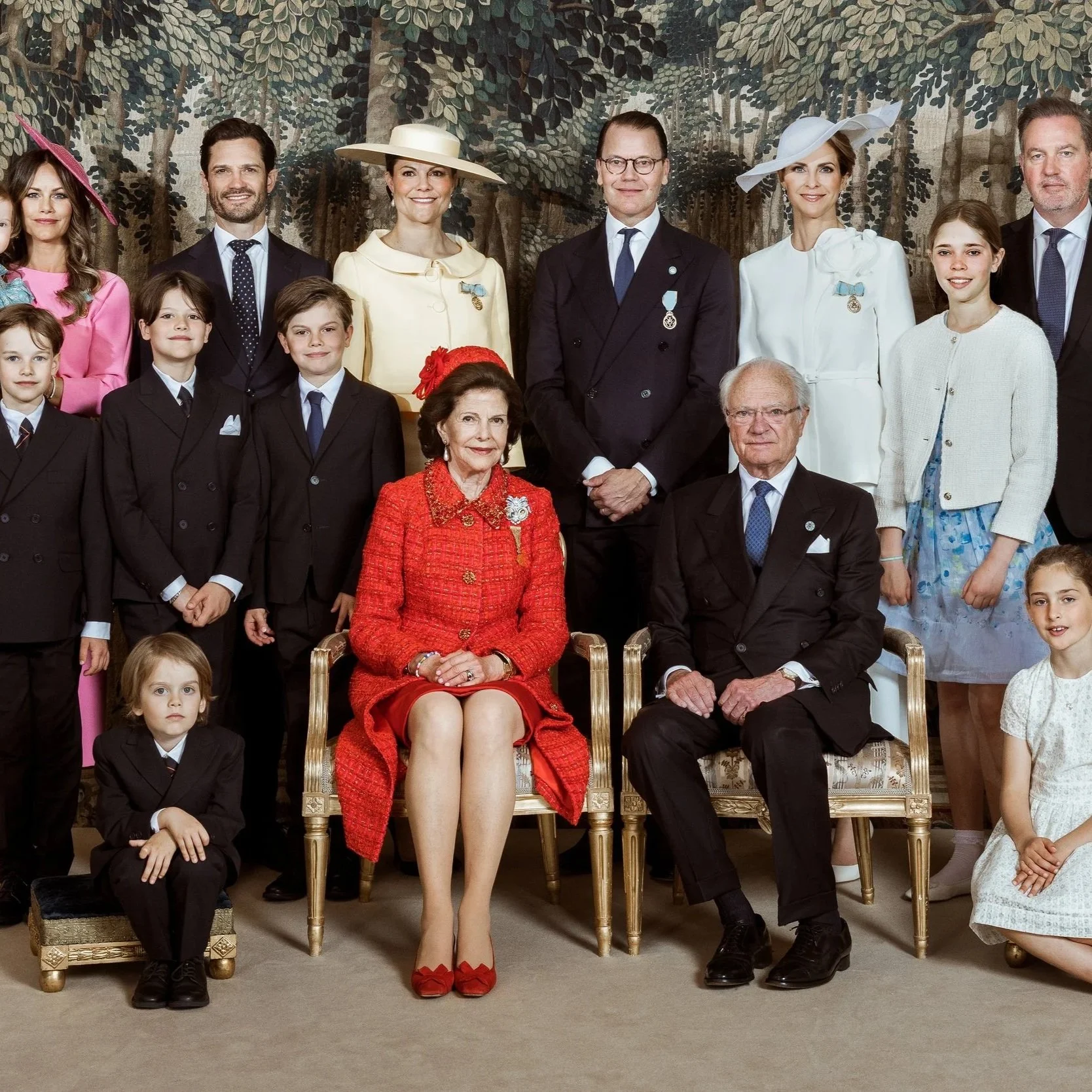 King Carl Gustaf and Queen Silvia's Golden Wedding Anniversary - Te Deum &amp; Concert 