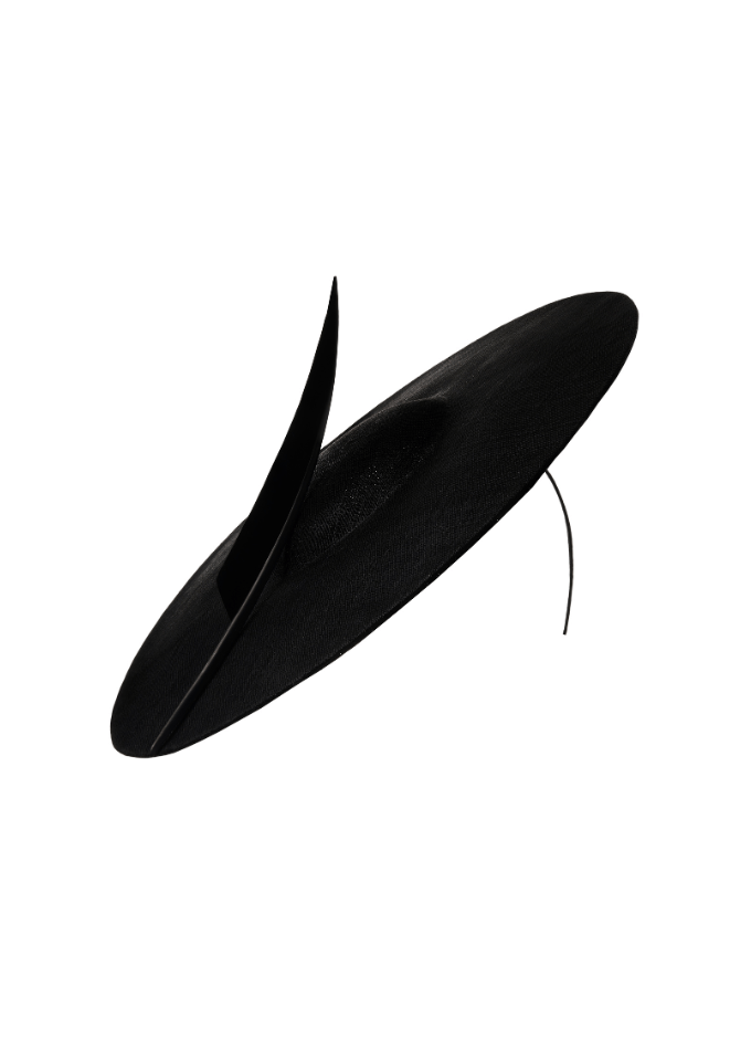 Emily London Fallon Disc Hat in Pink