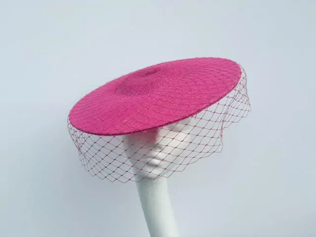 Emily London Fallon Disc Hat in Pink.png