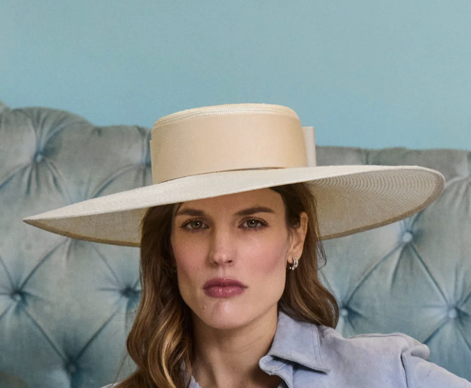 Jane Taylor Enid Boater Hat
