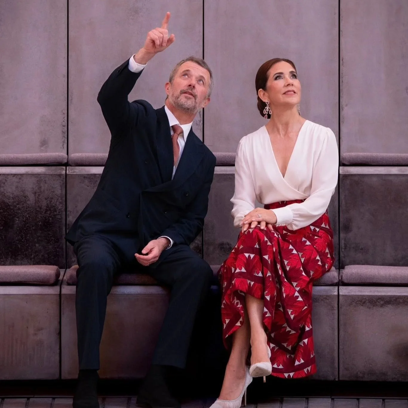 King Frederik and Queen Mary inaugurate 'The Dome' at ARoS