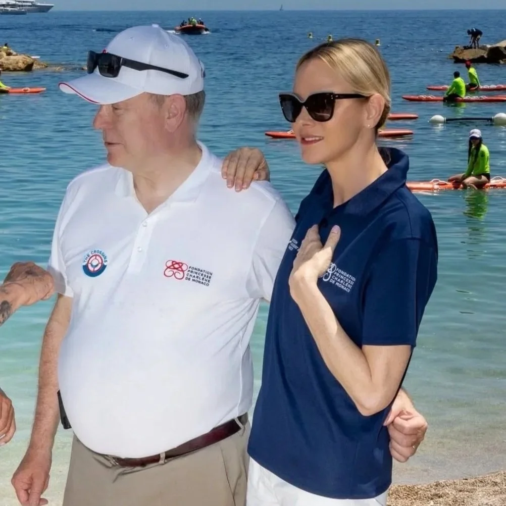 Prince Albert and Princess Charlene attend The Crossing: Viareggio - Monaco 