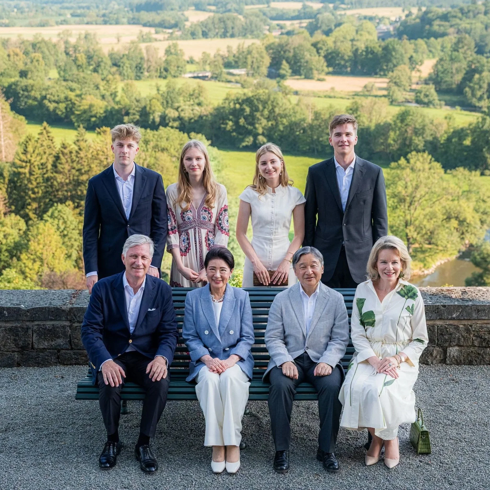 Belgian Royal Family spends weekend with Japanese Imperial Couple