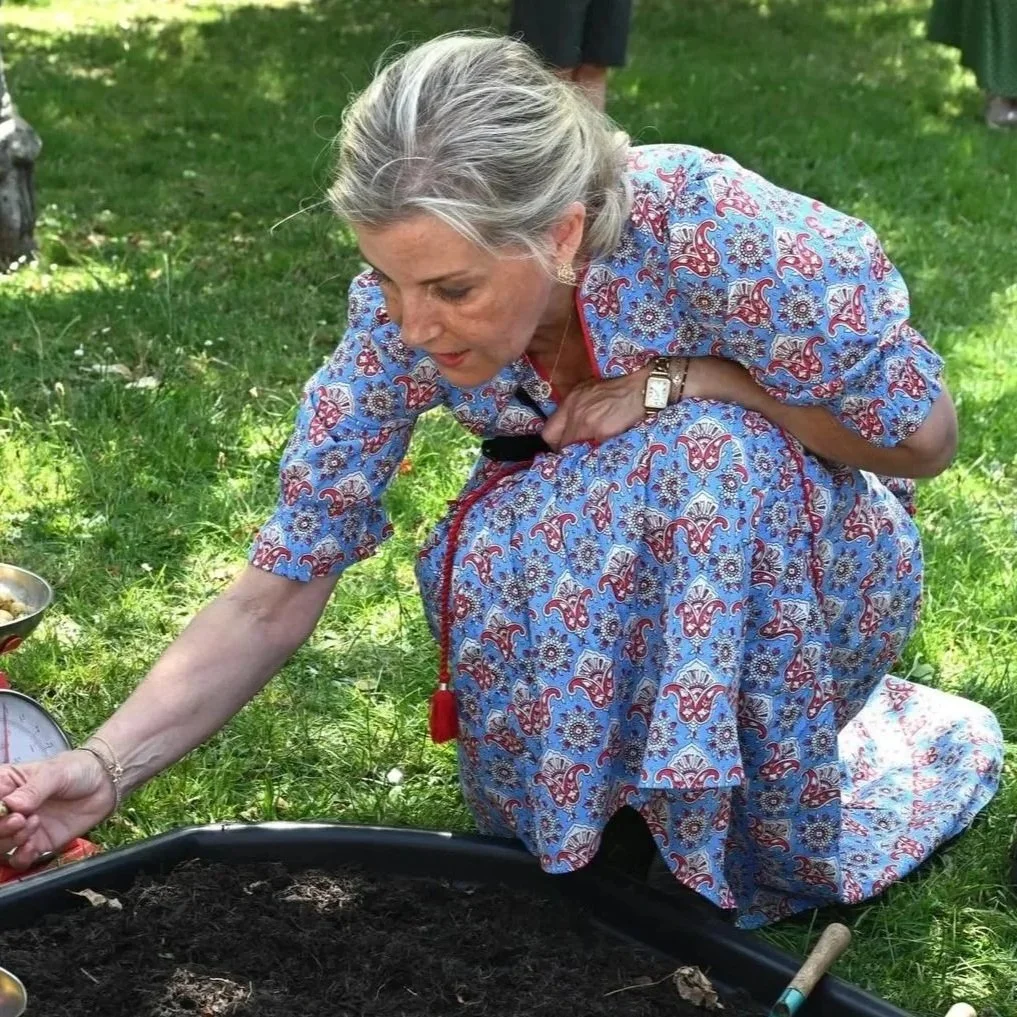The Duchess of Edinburgh visits Queen Anne First School 