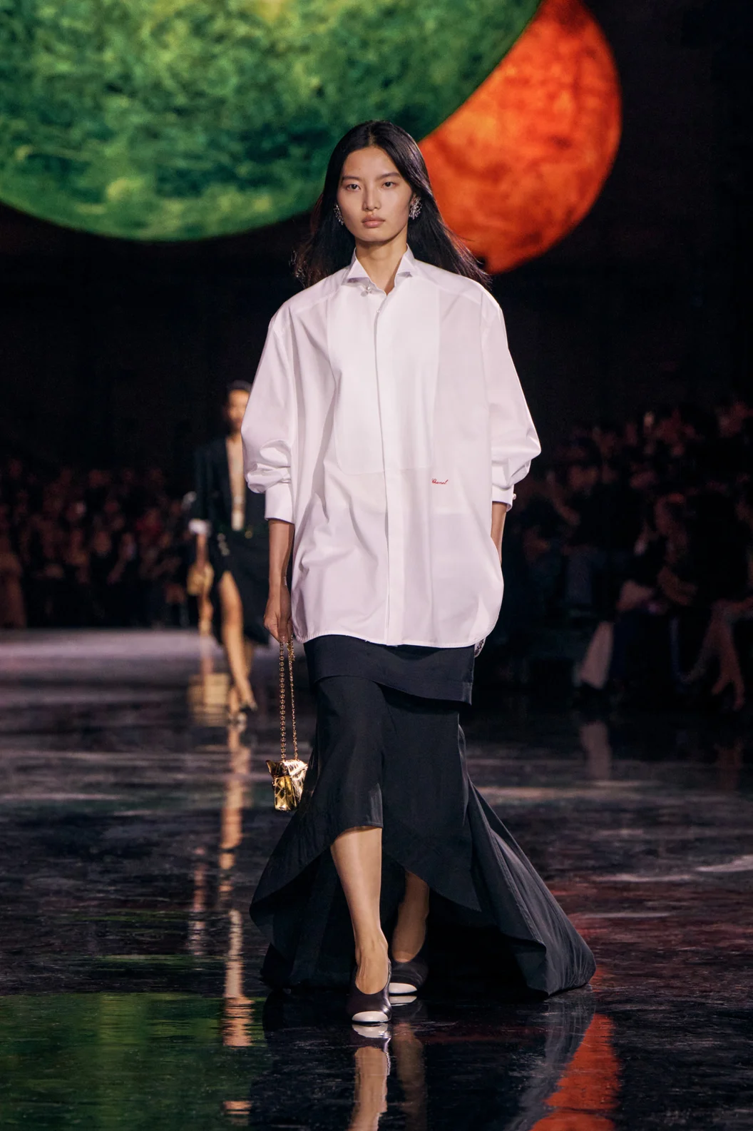 Chanel Cotton Long-Sleeve Shirt in White.png