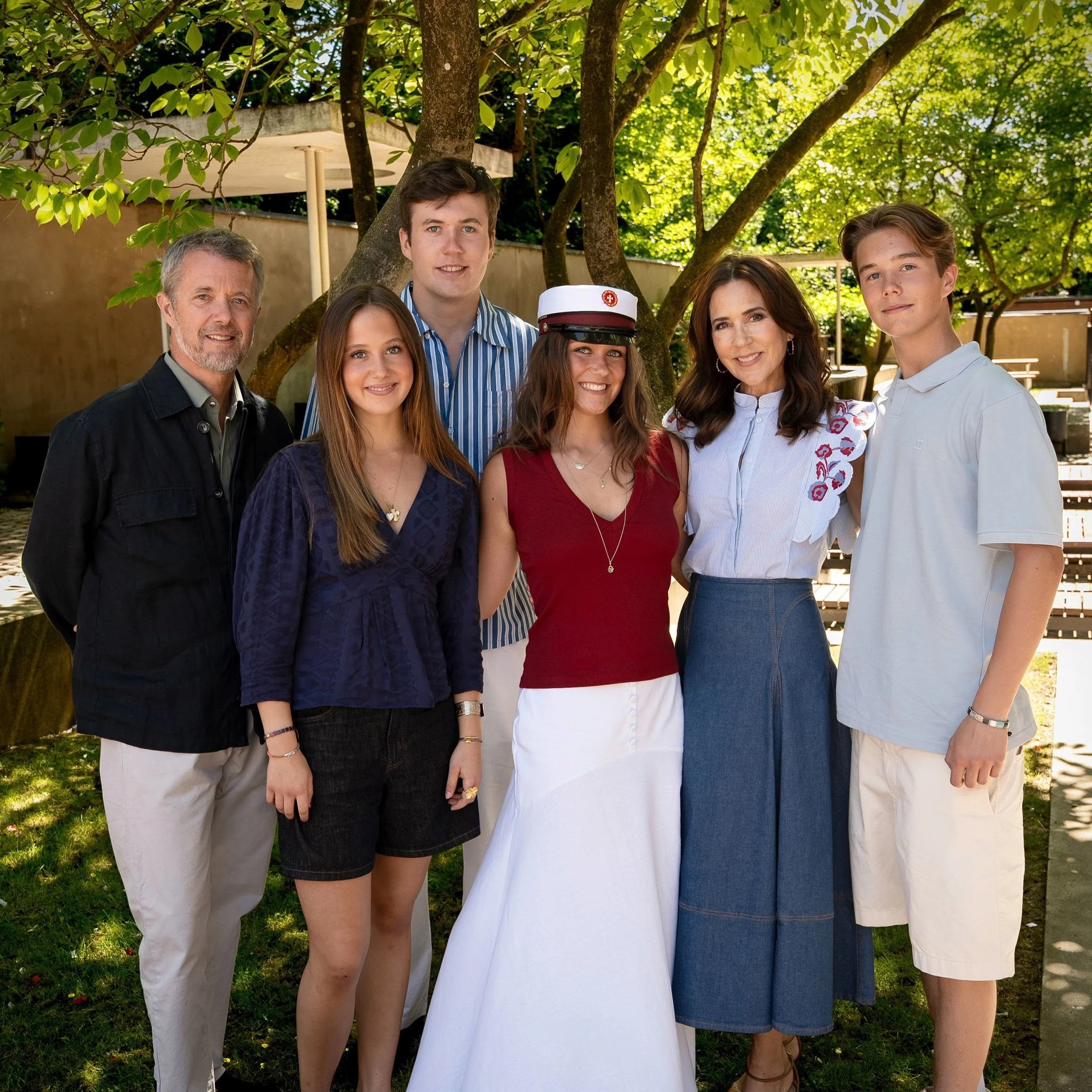 Danish Royal Family supports Princess Isabella as she becomes a student