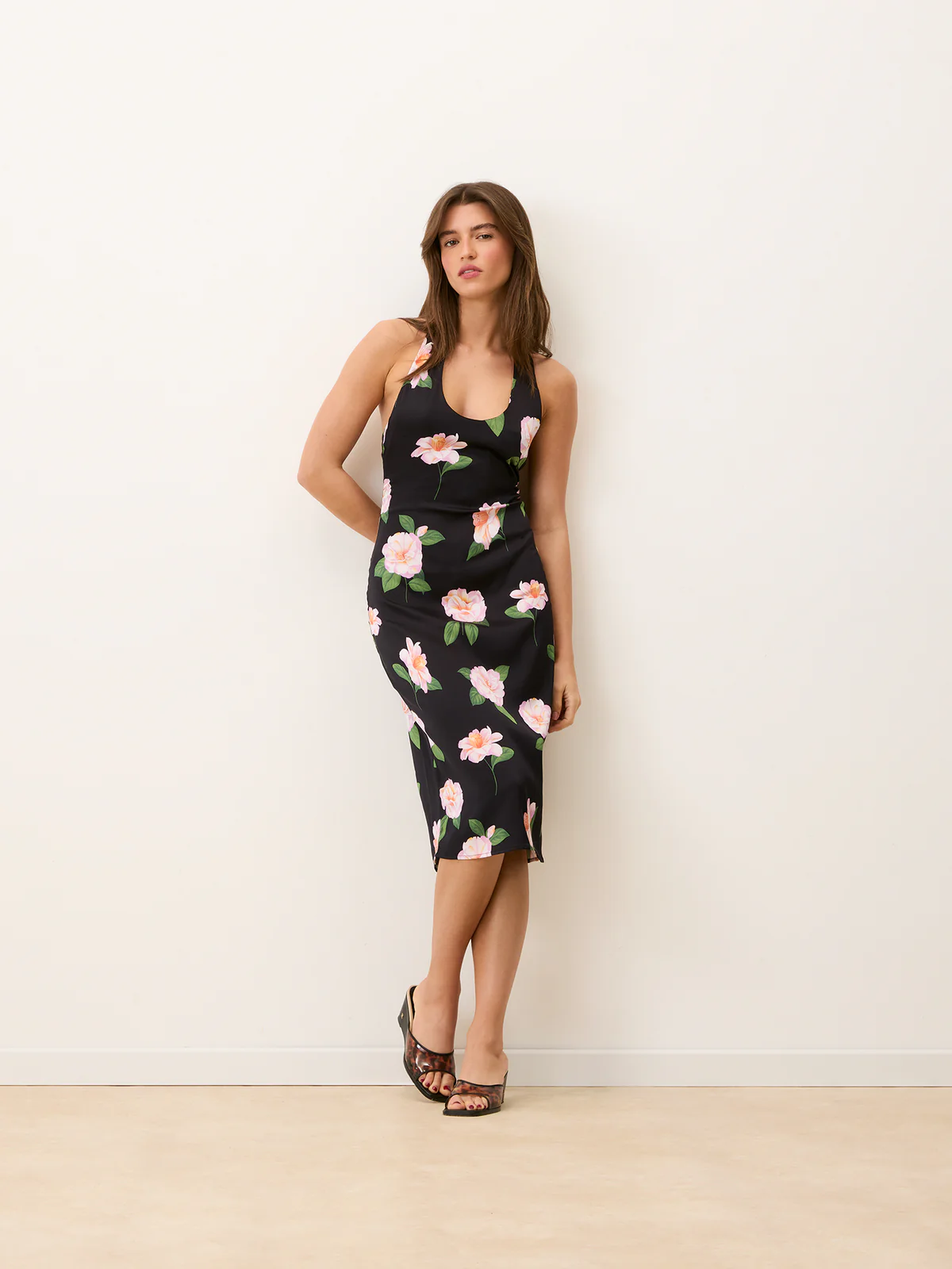 Rouje Gaia Dress in Black “Fleurs de Minuit Floral Print.png