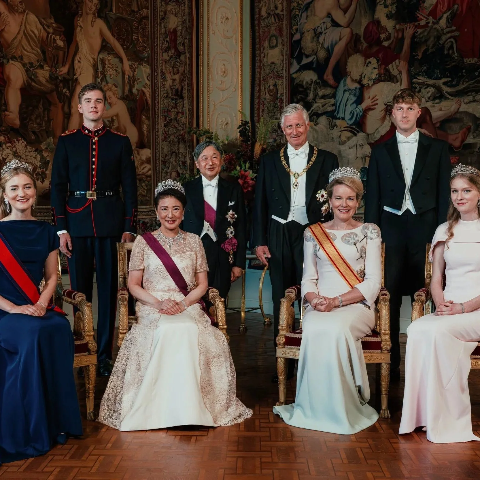 Japanese State Visit to Belgium - Day 1