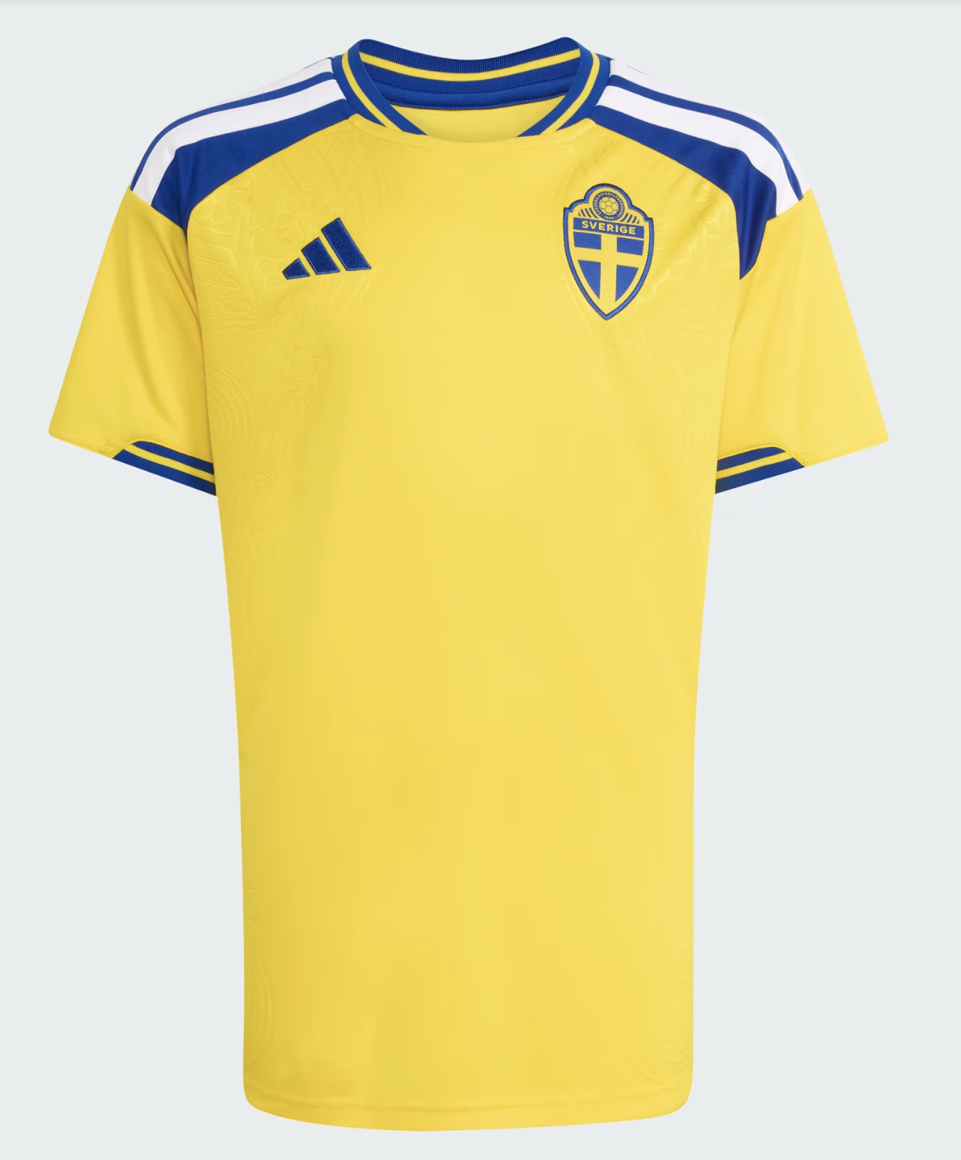 Adidas Sweden 26 Home Kids Jersey