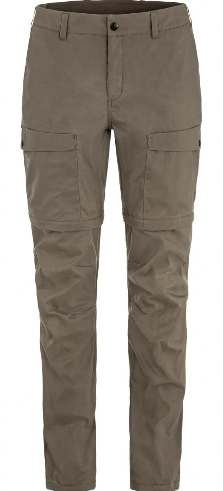Fjällräven Abisko Hybrid Trail Trousers in Suede Brown — UFO No More
