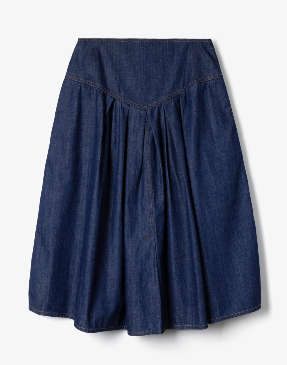 carolina herrera off-the-shoulder ruched denim midi dress Carolina Herrera