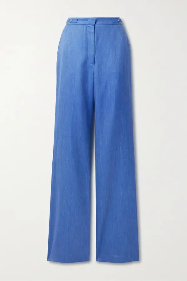 Gabriela Hearst Vesta Trousers in Light Blue
