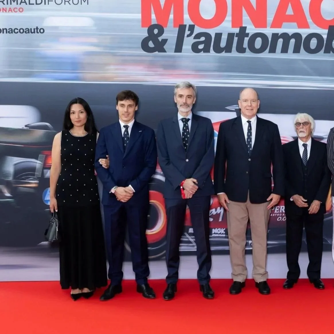 Monégasque Princely Family opens "Monaco &amp; l’automobile, de 1893 à nos jours" exhibition