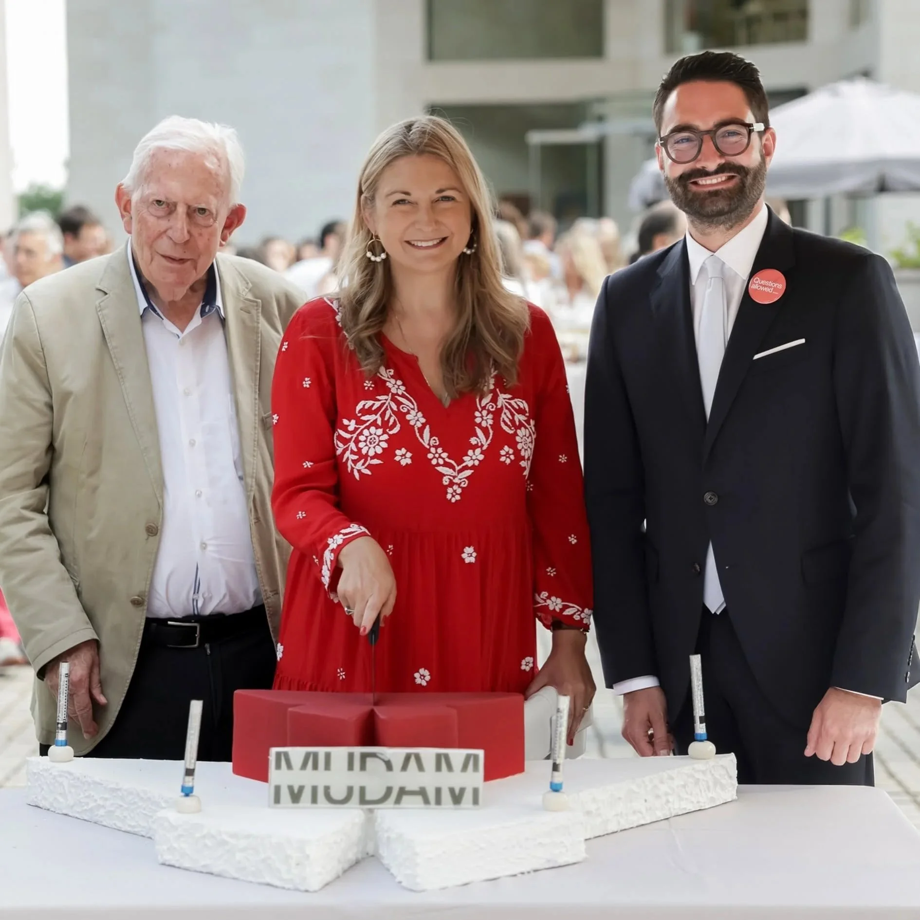 Grand Duchess Stéphanie marks MUDAM's 20th anniversary