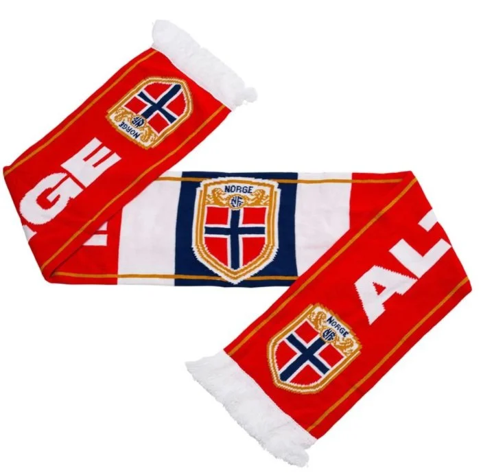 Unisport Norway Alt for Norge Flag Scarf