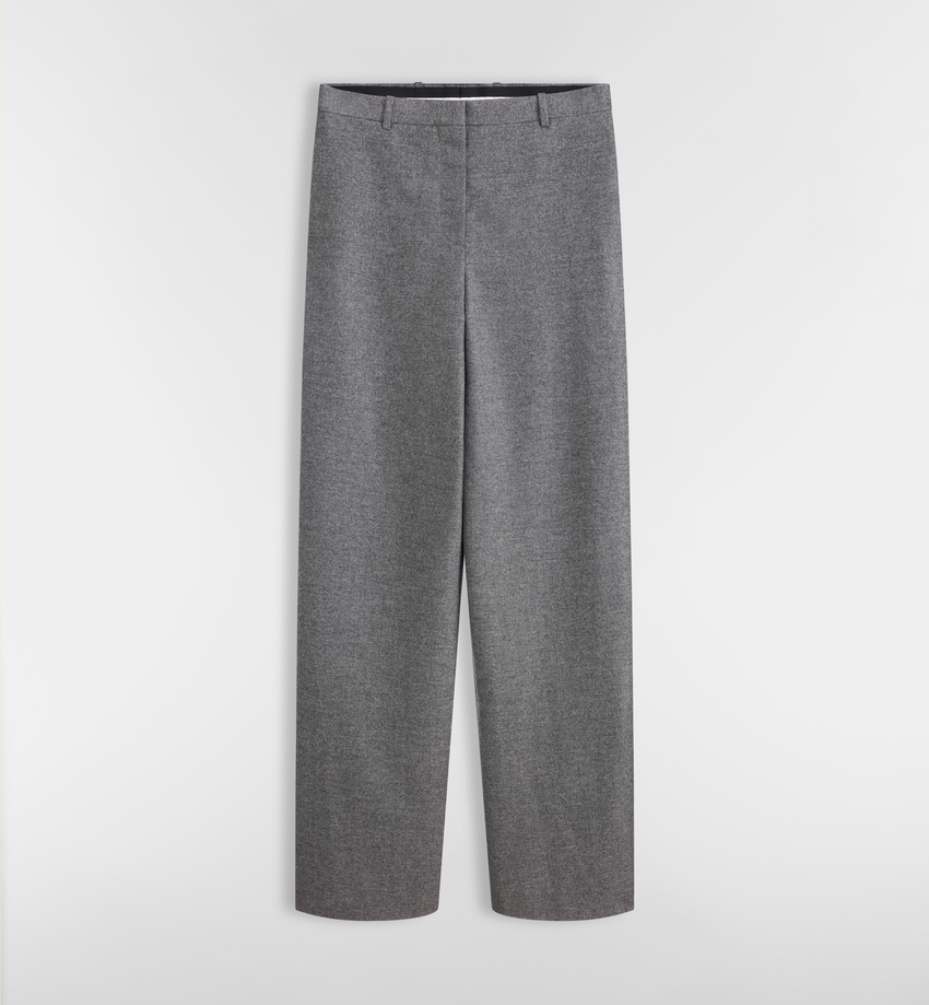 Christian Dior Regular-Fit Pants in Gray Wool-Cashmere Flannel.png