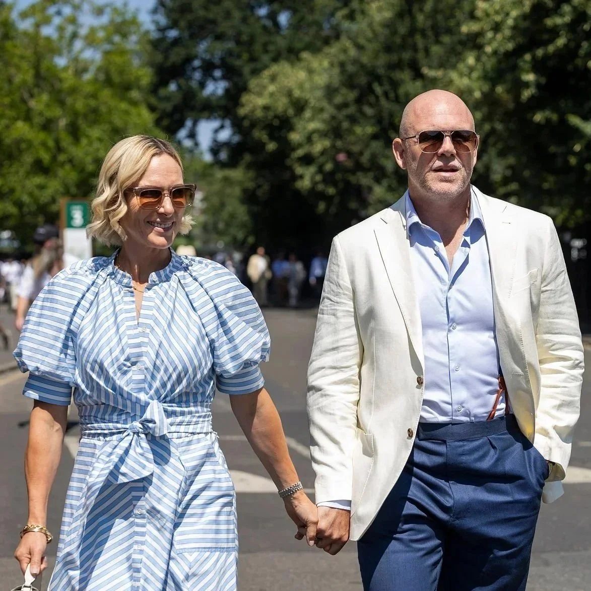Members of the British Royal Family attend Wimbledon Day 10