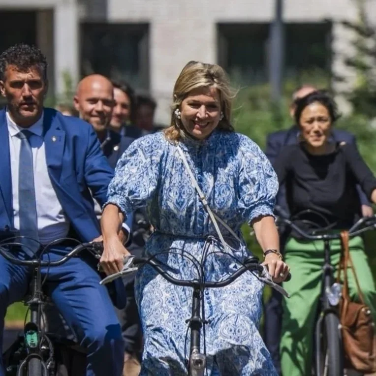 Queen Maxima visits Amsterdam's Zuidoost district